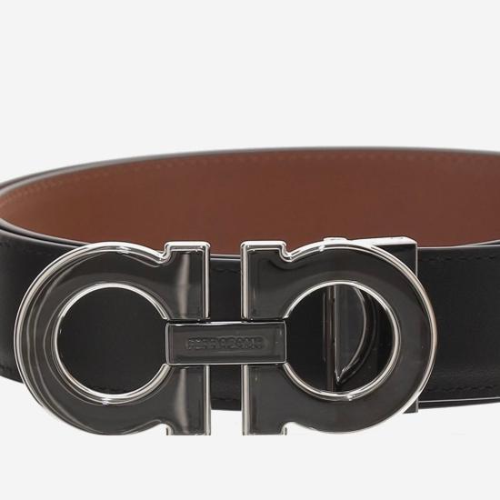 26FW 살바토레 페라가모 벨트 670460 BLACK - SALVATORE FERRAGAMO