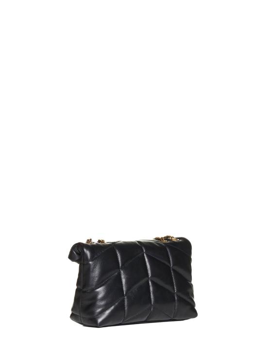 26FW 생로랑 토이 푸퍼 램스킨 숄더백 7593371EL071000 BLACK - SAINT LAURENT