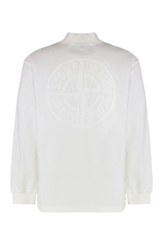 25FW 스톤 아일랜드 탑 S152100006 WHITE - STONE ISLAND