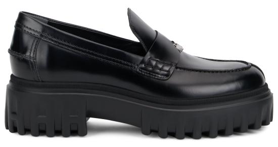 26FW 호간 플랫 슈즈 HXW7000FV50 BLACK - HOGAN
