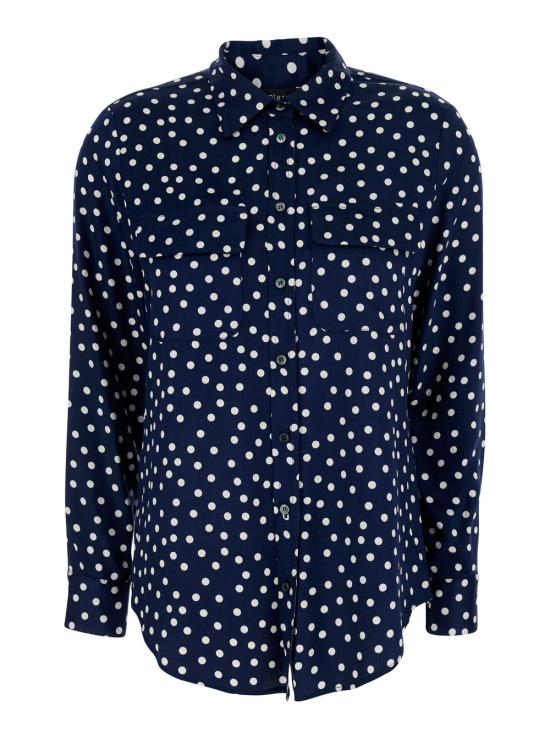 26SS 플레인 셔츠 13424412 NAVY