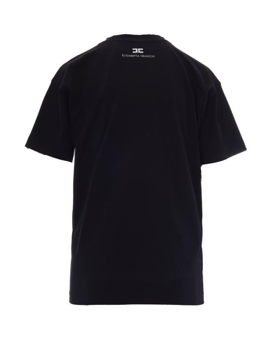 26FW 엘리자베타프랜치 폴로 티셔츠 MA03A66E2 BLACK - ELISABETTA FRANCHI