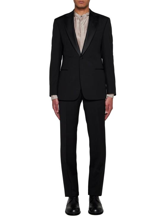 26FW 조르지오 아르마니 수트 팬츠 GM000045TE10047UC001 BLACK - GIORGIO ARMANI