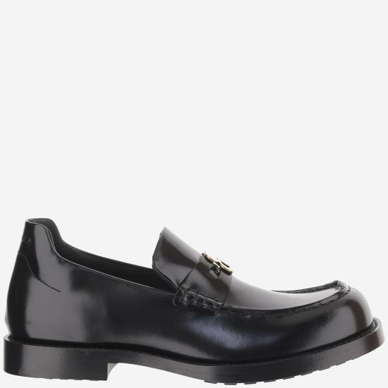 26FW 발렌시아가 플랫 슈즈 876333 BLACK
