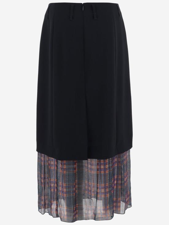 26FW 드리스 반 노튼 스커트 010828 NAVY - DRIES VAN NOTEN