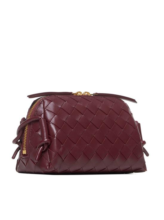 26FW 보테가베네타 인트레치아토 콘서트 파우치 794258VCPP12247 BURGUNDY - BOTTEGA VENETA