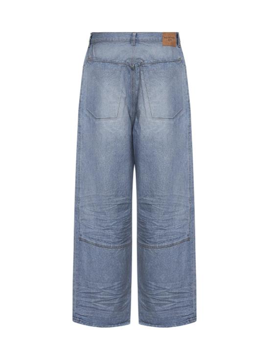 26SS 발렌시아가 미니멀 배기 팬츠 857216TTWB14009 BLUE - BALENCIAGA