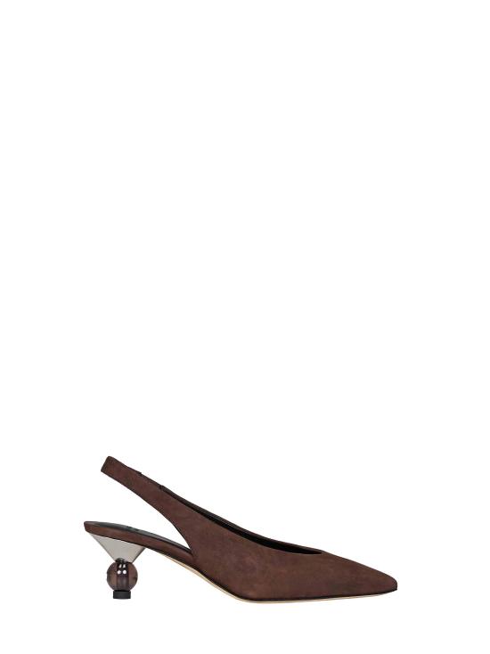 26FW 위켄드막스마라 힐/펌프스 2625526034600WKAORMA016 BROWN