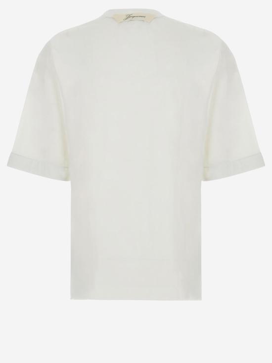 26FW 자크뮈스 Ventadou 티셔츠 TSW00588AJ00254 WHITE - JACQUEMUS
