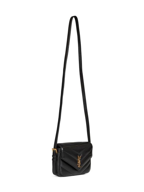 26FW 생로랑 카상드르 루루 토이 퀼팅 양가죽 숄더백 873156AAEAX1000 BLACK - SAINT LAURENT