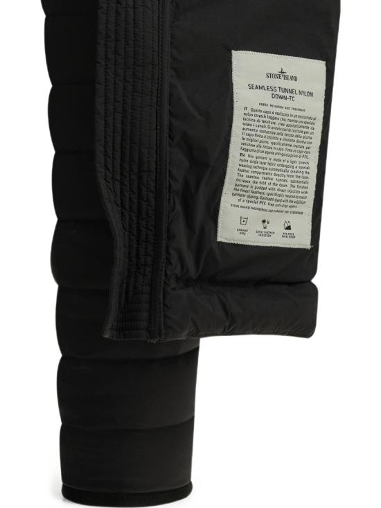 26FW 스톤 아일랜드 심리스 터널 나일론 다운 자켓 L2S15 4100067 S0183 V0029 BLACK DOM - STONE ISLAND