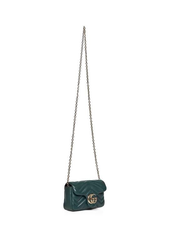 26SS 구찌 GG 마몽 미니 숄더백 841290AAFAX3020 GREEN - GUCCI