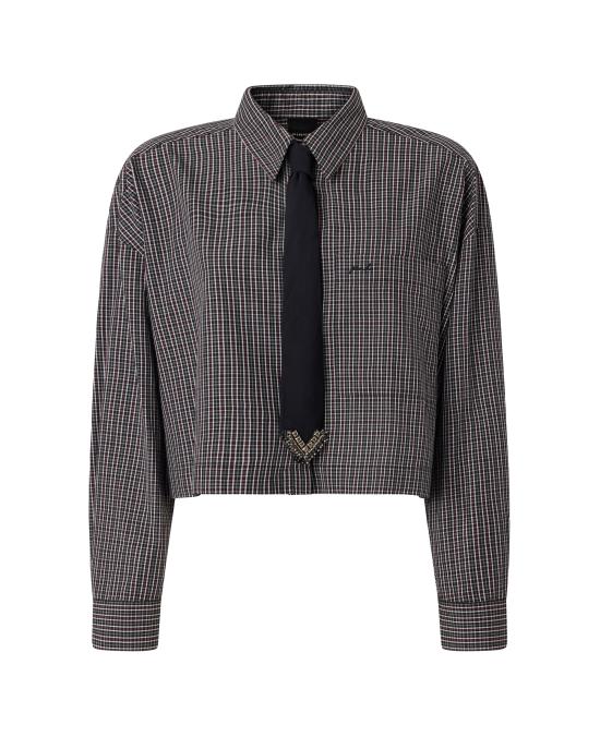 26FW 핑코 셔츠 107453 BLACK