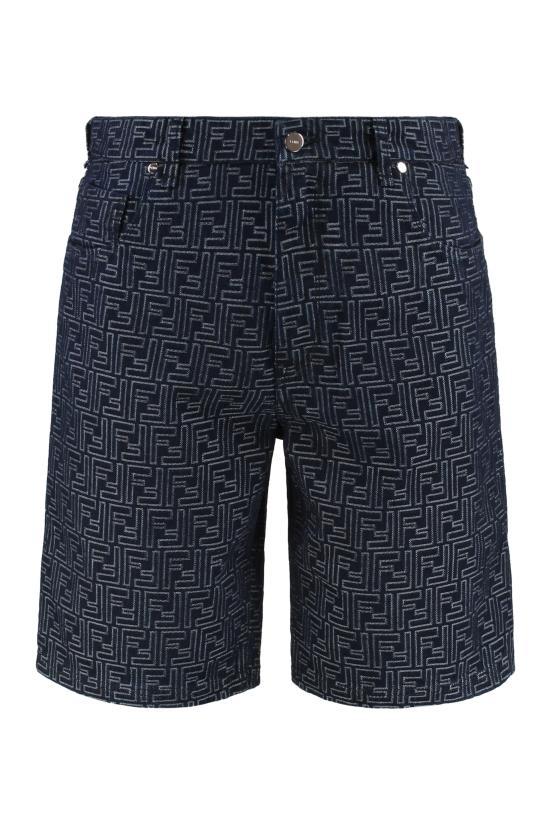  펜디 숏팬츠 FLP369 NAVY
