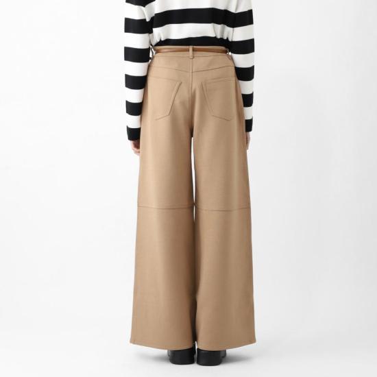 26FW 막스마라 메를로 코튼 트라우저 29786021 005 BLACK DOM - MAX MARA
