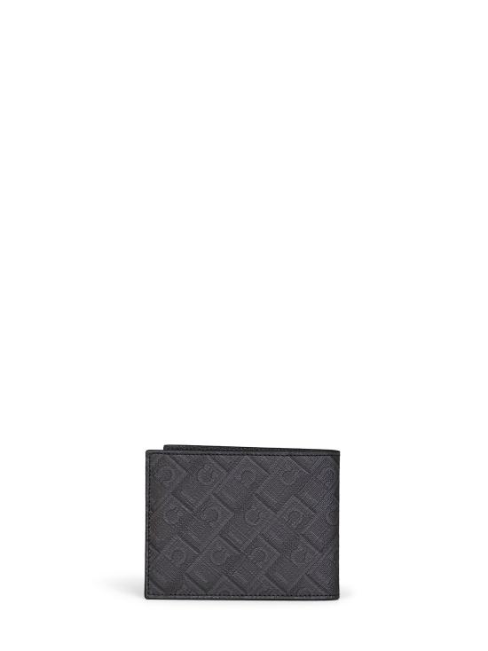 26FW 살바토레 페라가모 모노그램 숏 월렛 661550MONOGRAM780328 GRAY - SALVATORE FERRAGAMO