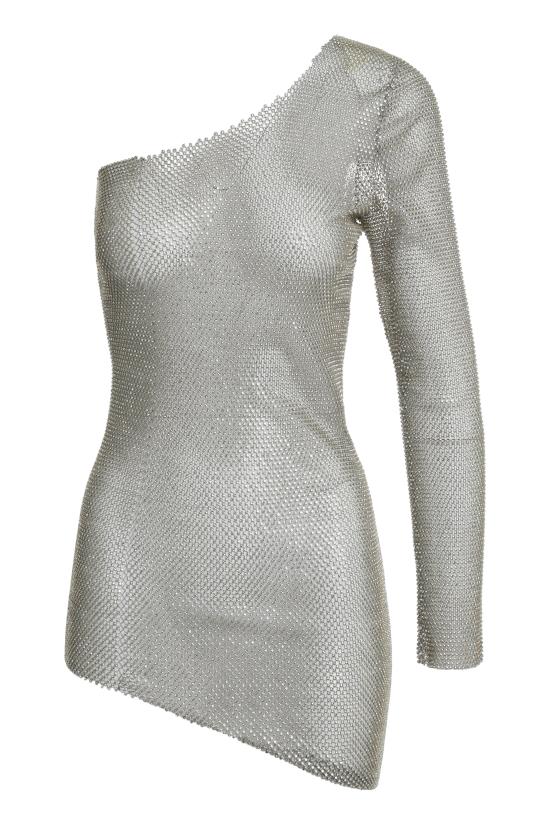  산타 브랜즈 원피스 ONE SLEEVE DRESS GOLD