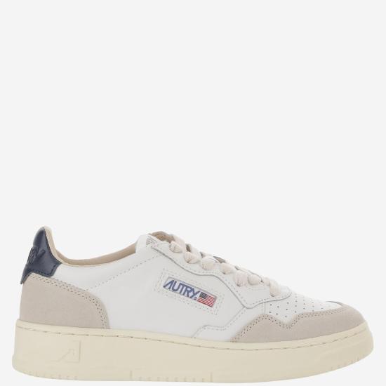 26SS 오트리 메달리스트 로우 스니커즈 AULMLS28 WHITE - AUTRY