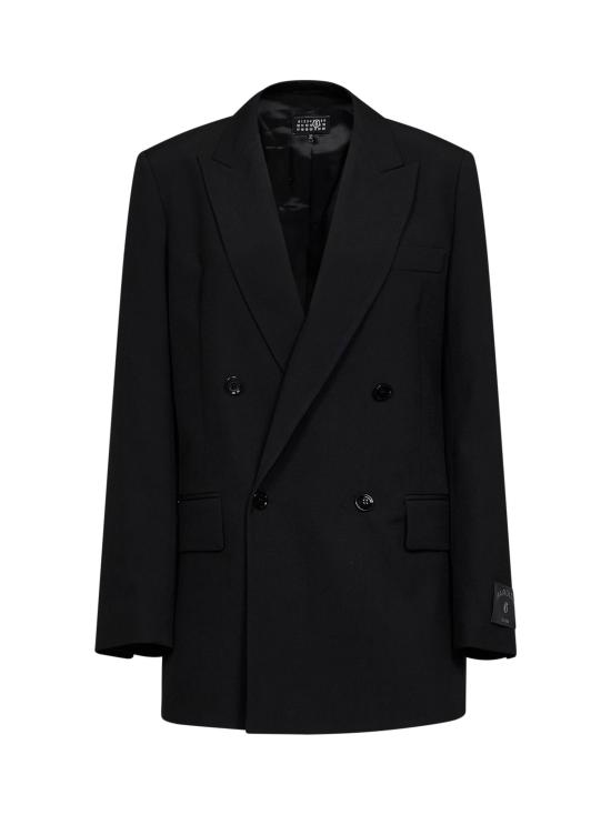 26FW MM6 메종마르지엘라 자켓 S52BN0160M36020899 BLACK