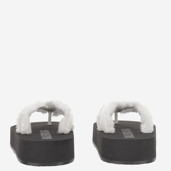 26SS 발렌시아가 플랫 슈즈 870111 WHITE