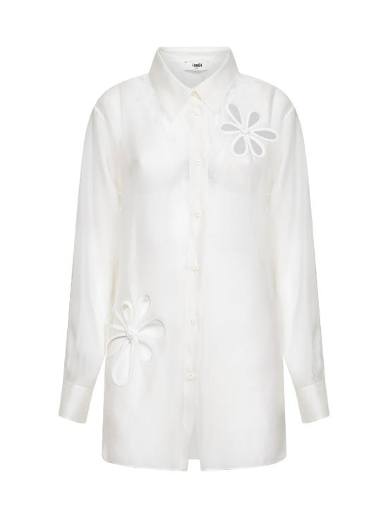 26SS 펜디 셔츠 FS8355AW9PF0ZNM WHITE