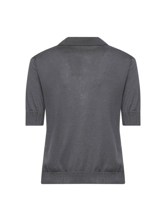 26SS 블랑카 비타 폴로 티셔츠 4325423550092 GRAY - BLANCA VITA