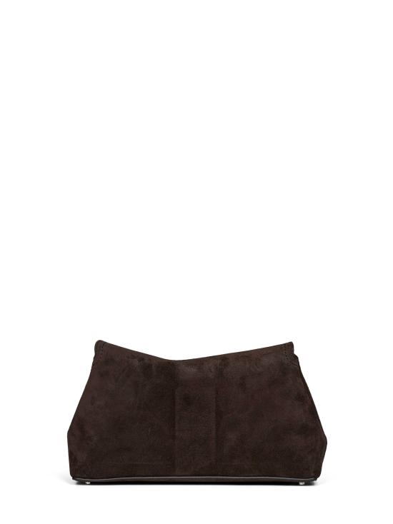 26FW 토템 T락 스웨이드 클러치 241WAL944LE0004 102 BROWN - TOTEME