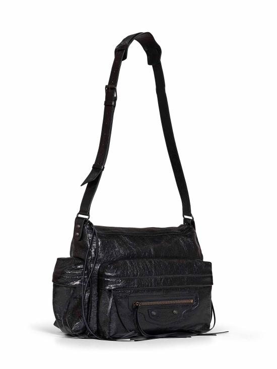 26FW 발렌시아가 르 시티 멀티포켓 미디움 크로스바디백 8767502ABEK1000 BLACK - BALENCIAGA