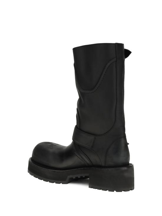 26FW 발렌시아가 VENOM 베놈 미들 부츠 833585WCAL1 BLACK