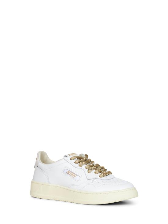 26FW 오트리 메달리스트 로우 레더 스니커즈 AULWSW01WHTWHT WHITE - AUTRY