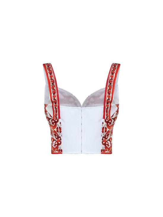 26FW 돌체앤가바나 민소매 티셔츠 F7BB1TGDDRJS9000 RED - DOLCE & GABBANA
