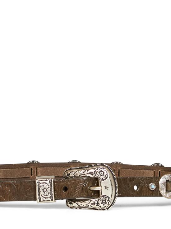 26FW 골든구스 벨트 GWA00807A00088435987 GREEN - GOLDEN GOOSE