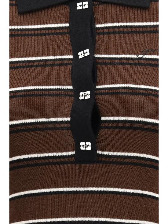 26FW 가니 원피스 A1030660 BROWN