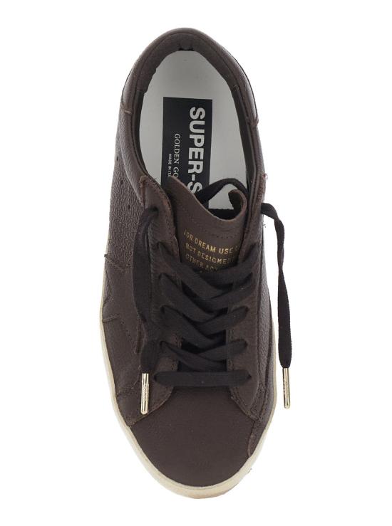 26FW 골든구스 SUPER STAR 슈퍼 스타 클래식 스니커즈 GWF00101 BROWN - GOLDEN GOOSE