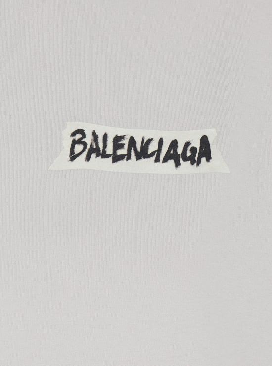 26SS 발렌시아가 폴로 티셔츠 850990 WHITE - BALENCIAGA