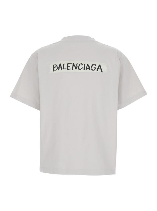 26SS 발렌시아가 폴로 티셔츠 850990 WHITE - BALENCIAGA