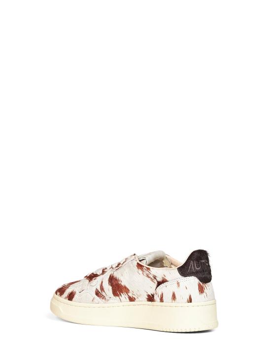 26FW 오트리 메달리스트 로우 레더 스니커즈 AULWJA05DRIPBRN MULTICOLOR - AUTRY