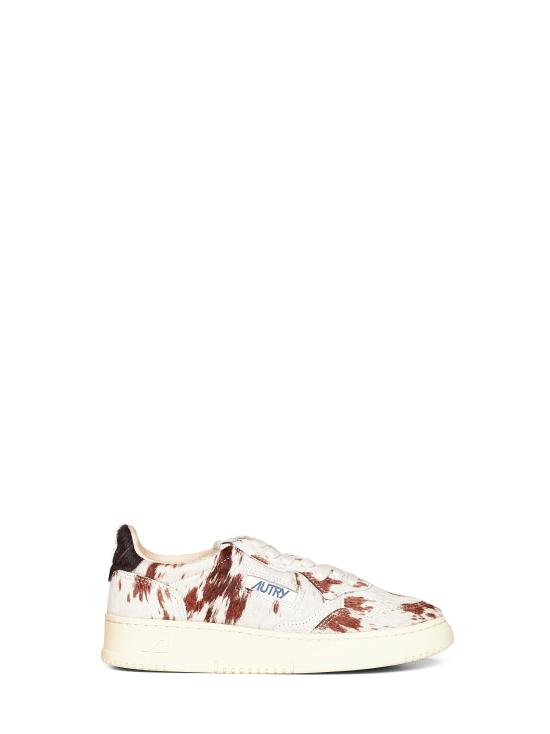 26FW 오트리 메달리스트 로우 레더 스니커즈 AULWJA05DRIPBRN MULTICOLOR