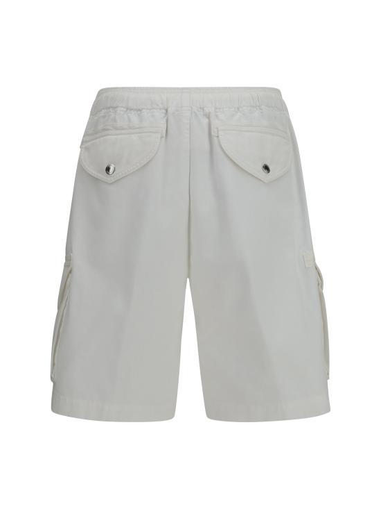 26SS 브루넬로 쿠치넬리 숏팬츠 M252DU0025 WHITE - BRUNELLO CUCINELLI