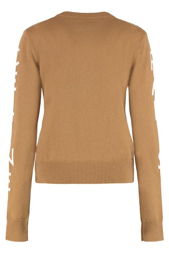 25FW 셀린느 울 캐시미어 크루넥 스웨터 RX0HS2I93 CAMEL - CELINE
