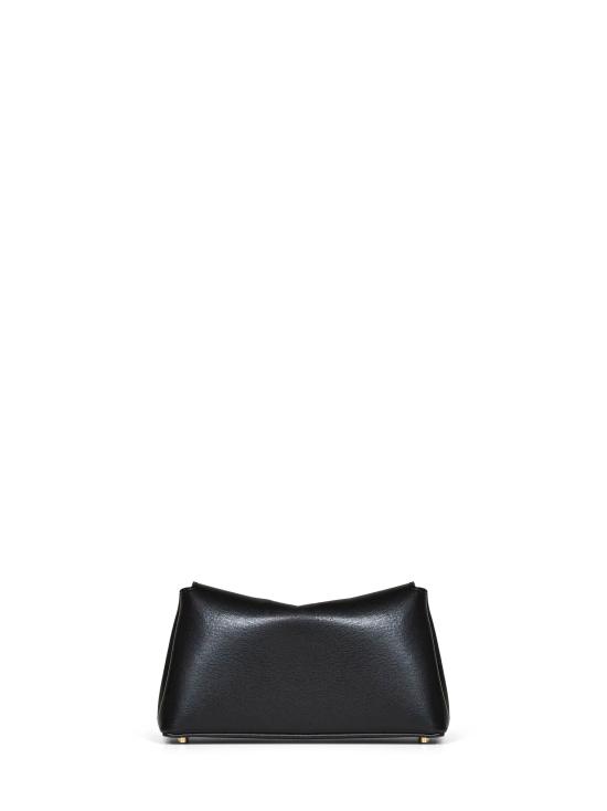 26FW 토템 미니 티락 레더 클러치 261WAL0085LE0025 001 BLACK - TOTEME