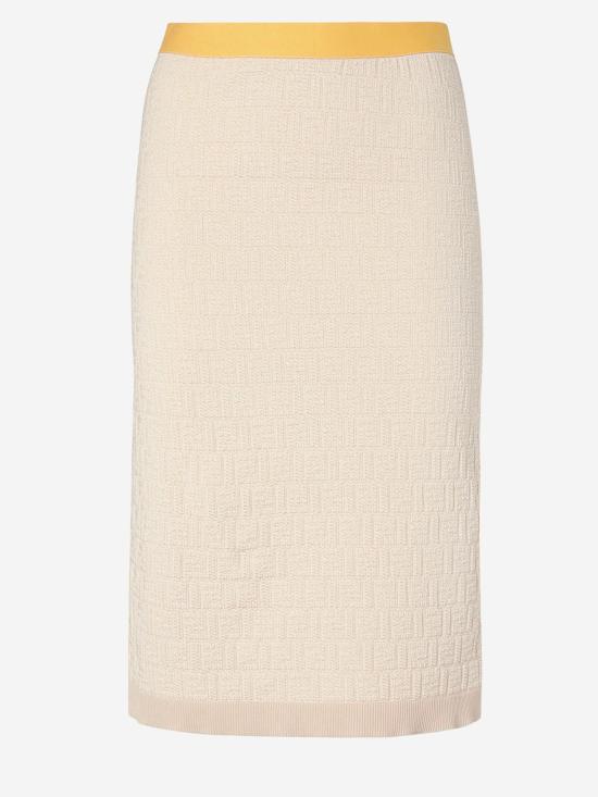 26SS 펜디 스커트 FZS031 BEIGE - FENDI