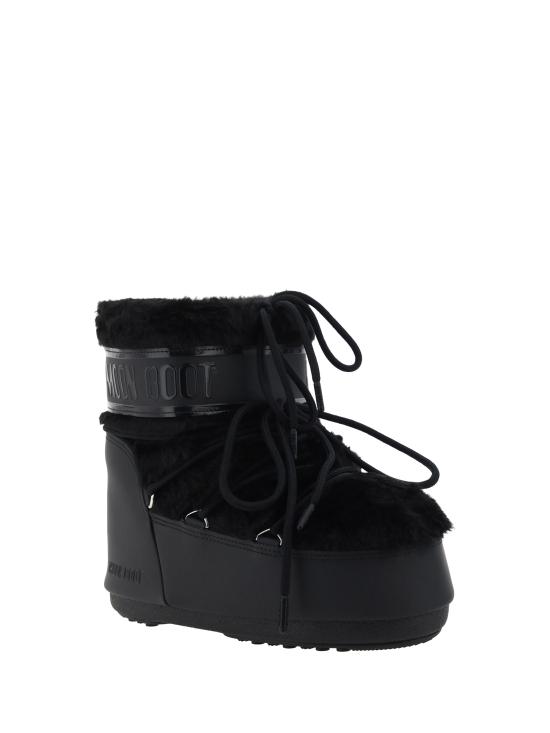 26FW 문부츠 아이콘 나일론 로우 부츠 80D1409390 BLACK - MOON BOOT