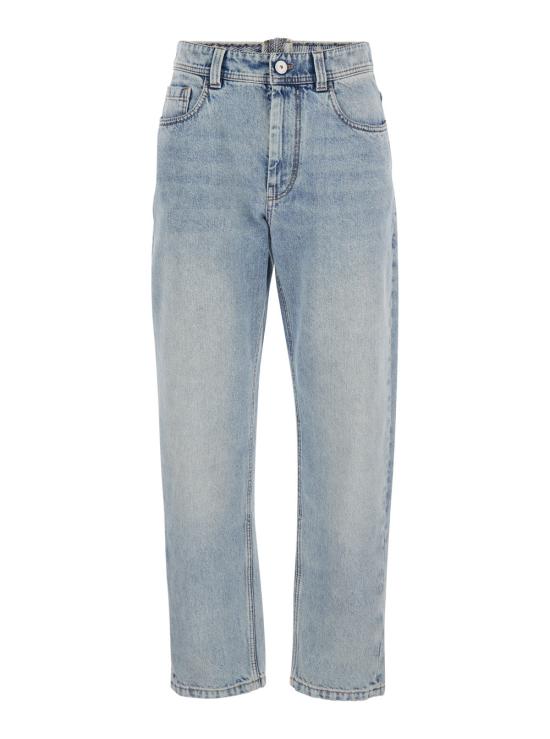 26SS 브루넬로 쿠치넬리 데님 팬츠 MA095P5319 BLUE