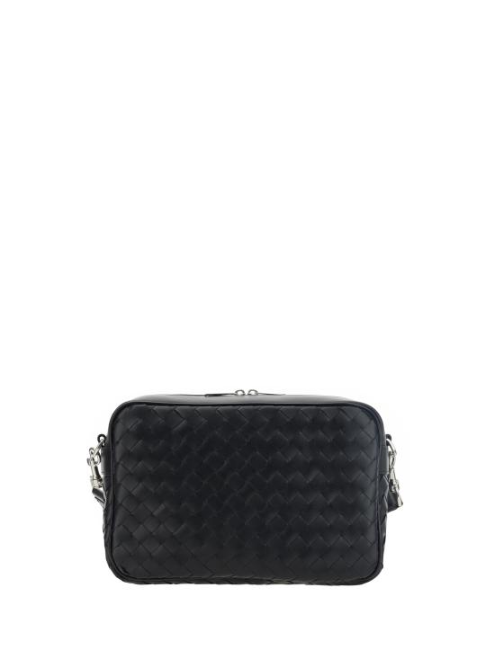26SS 보테가베네타 미디움 인트레치아토 카메라백 755925V2HL1 BLACK - BOTTEGA VENETA