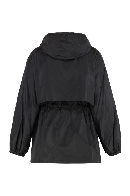 25FW 버버리 웨이스트 스트링 후드 자켓 8113522 BLACK - BURBERRY