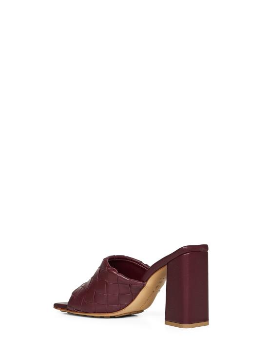 26SS 보테가베네타 샌들 855947V2ED02240 BURGUNDY - BOTTEGA VENETA