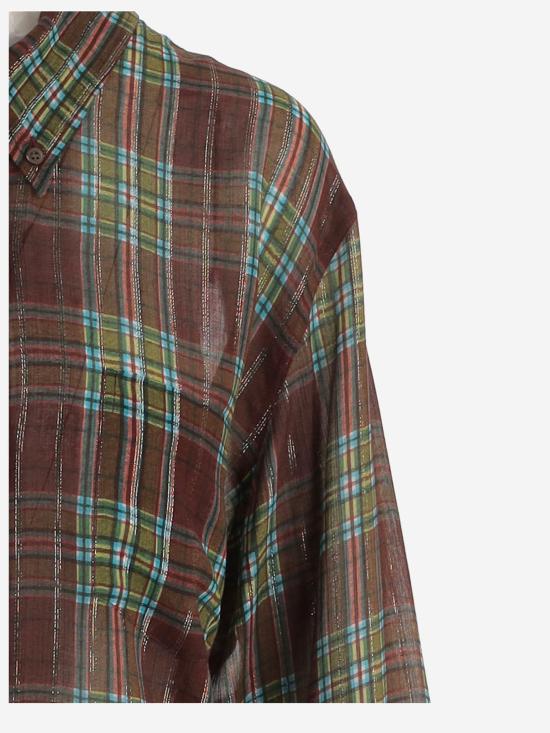 26FW 드리스 반 노튼 셔츠 010705 BURGUNDY - DRIES VAN NOTEN