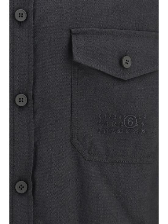 26FW MM6 메종마르지엘라 셔츠 SH0DT0045MTN193 GRAY - MM6 MAISON MARGIELA