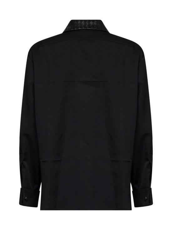 26FW 보테가베네타 셔츠 A002QUV6DB01010 BLACK - BOTTEGA VENETA